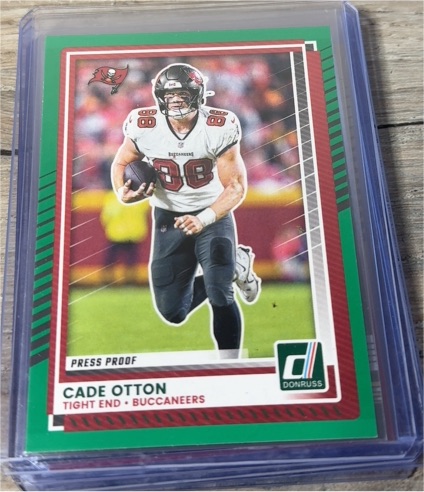 2025 Donruss #180 Cade Otton — front