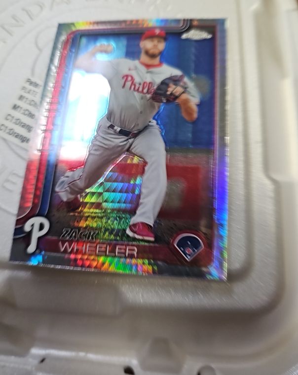 2025 Topps Series 1 #218 Zack Wheeler — front