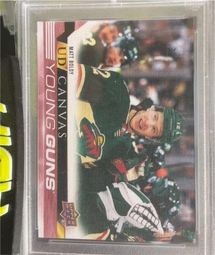 2022-23 Upper Deck Canvas #C93 Matt Boldy Young Guns — front