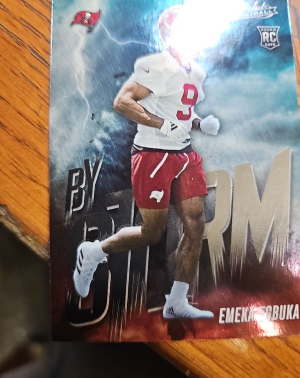 2025 Panini Absolute By Storm #4 Emeka Egbuka — front