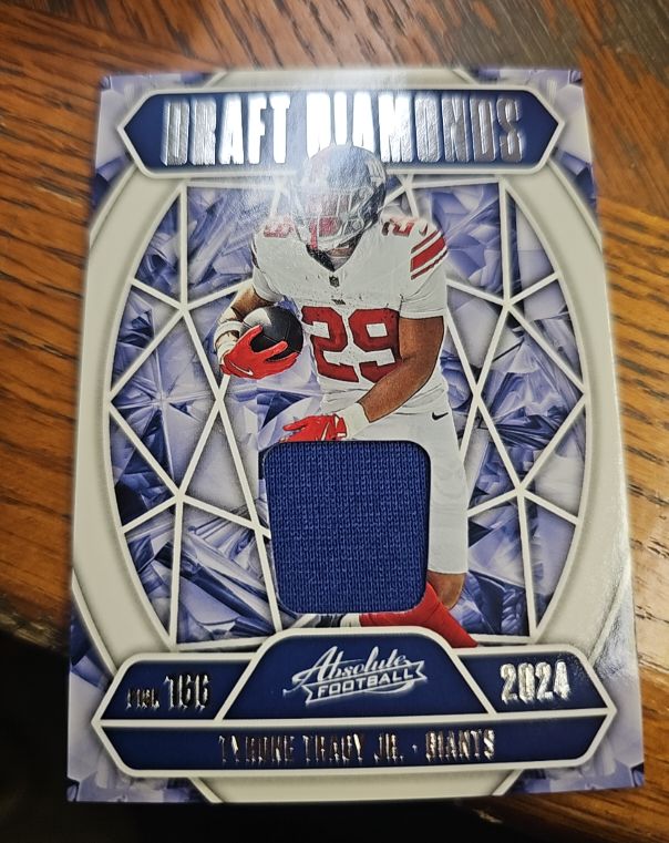 2025 Panini Absolute #DDJ-TTR Tyrone Tracy Jr. — front