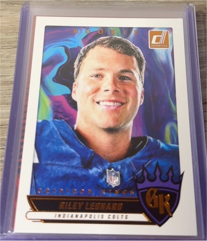 2025 Donruss Gridiron Kings #RGK-RLD Riley Leonard — front
