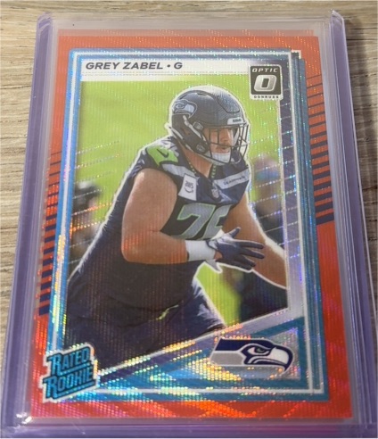 2025 Panini Donruss Optic #366 Grey Zabel — front