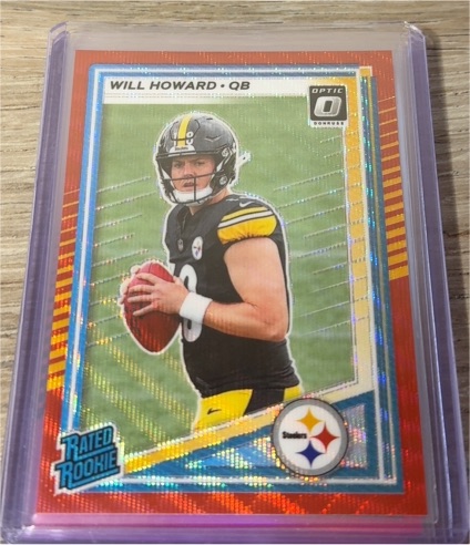 2025 Panini Donruss #309 Will Howard — front
