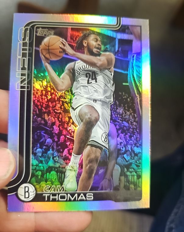 2025-26 Topps #11 Cam Thomas — front