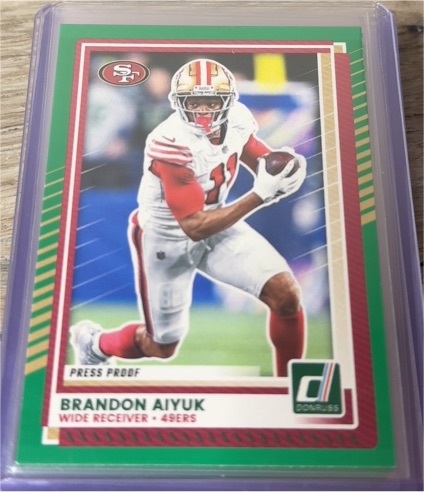 2025 Donruss #249 Brandon Aiyuk — front