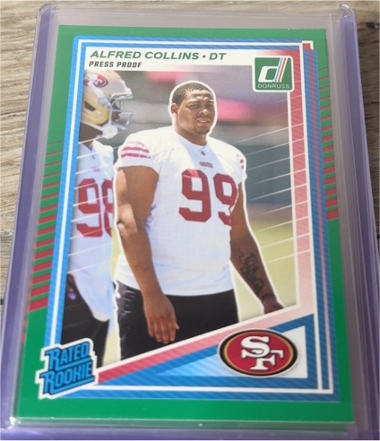 2025 Donruss #355 Alfred Collins — front