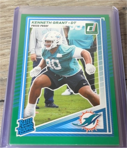 2025 Panini Donruss #370 Kenneth Grant — front
