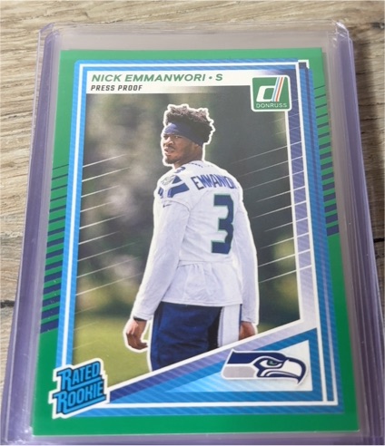 2025 Donruss #348 Nick Emmanwori — front