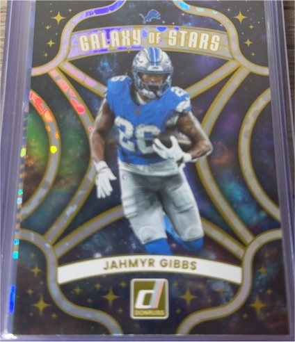 2025 Panini Donruss #3 Galaxy Of Stars Jahmyr Gibbs — front