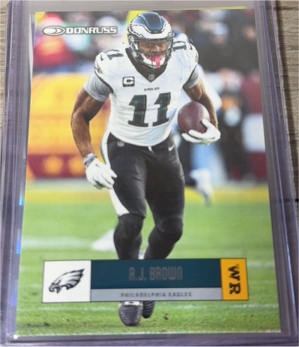 2025 Donruss #R05-AJB A.J. Brown Retro 2005 — front