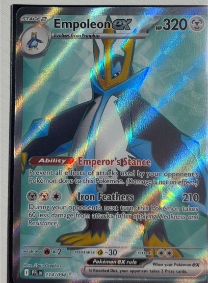 Empoleon ex 114/094 — front