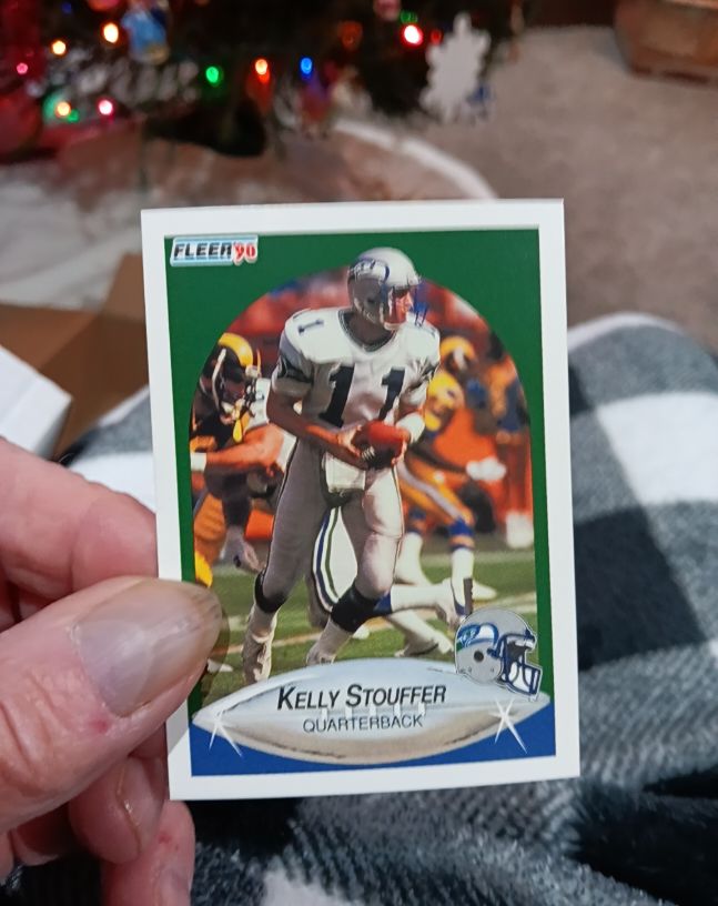 1990 Fleer #273 Kelly Stouffer — front