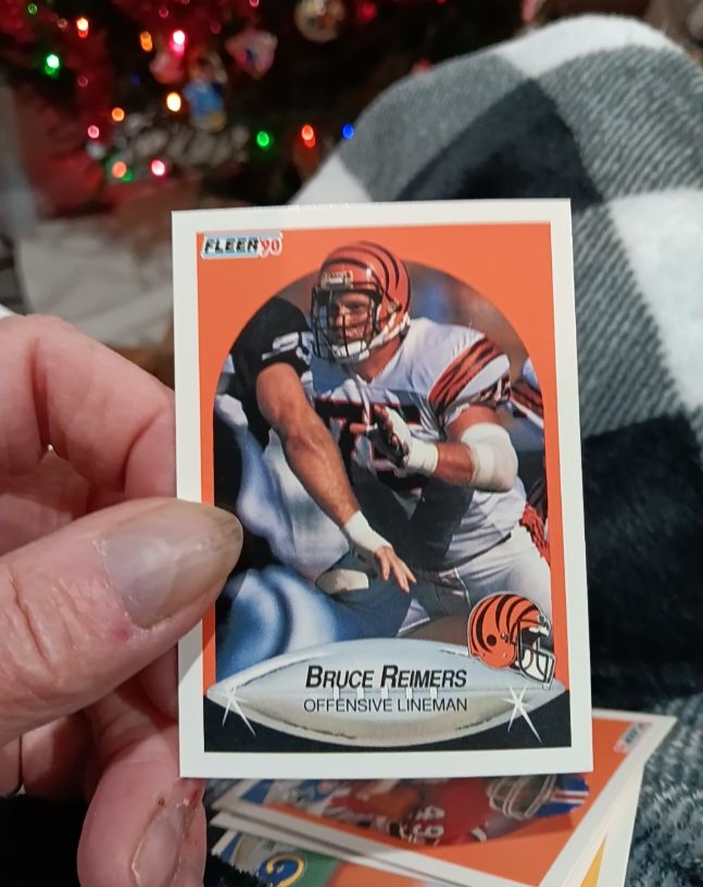1990 Fleer #221 Bruce Reimers — front