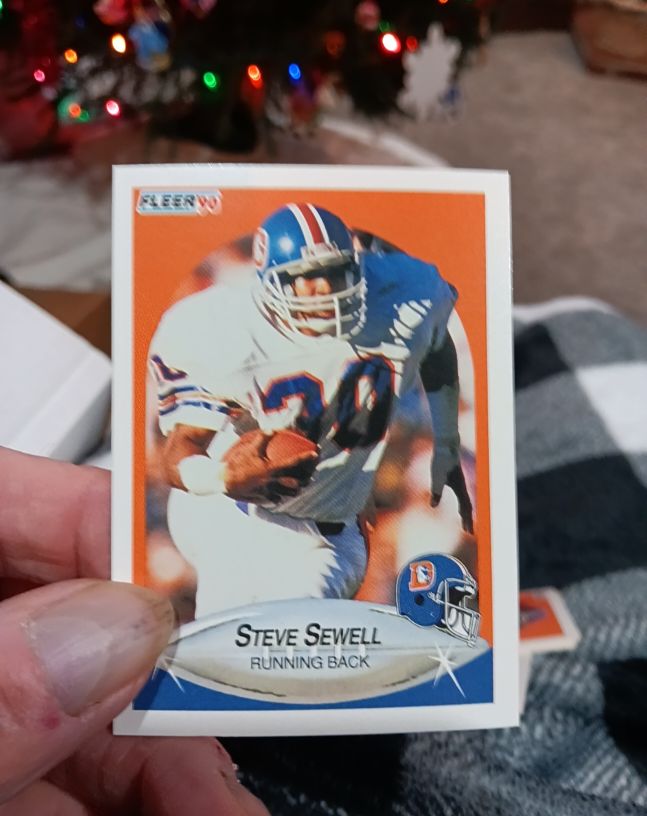 1990 Fleer #30 Steve Sewell — front