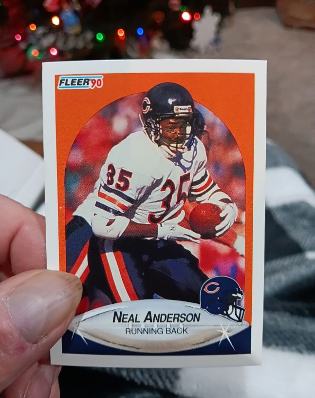 1990 Fleer #288 Neal Anderson — front