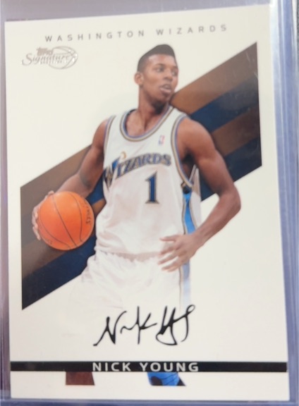 2008-09 Topps Signature #TS-NY Nick Young — front