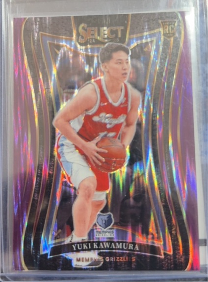 2024-25 Panini Select #395 Yuki Kawamura — front