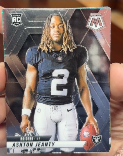 2025 Panini Mosaic #287 Ashton Jeanty — front