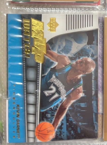 2006-07 Upper Deck MVP Watch #MVP-KG Kevin Garnett — front