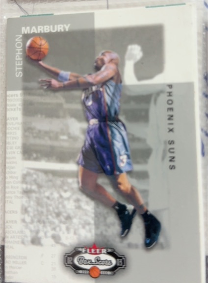 2002-03 Fleer Box Score #98 Stephon Marbury — front