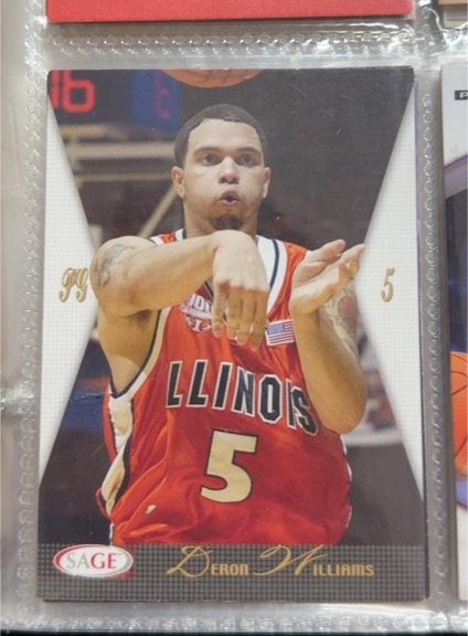2005 SAGE Hit #5 Deron Williams — front