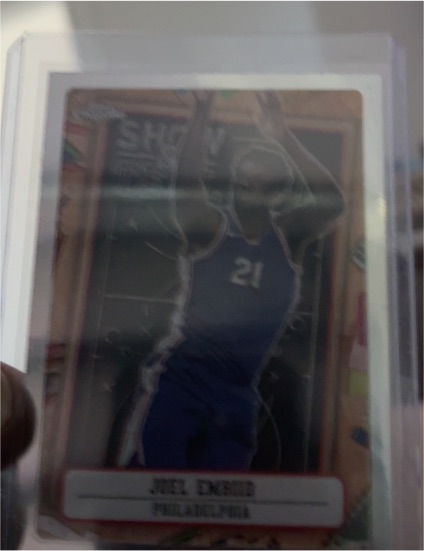 2023-24 Topps Show & Tell #ST-21 Joel Embiid — front