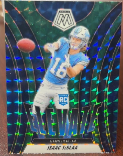 2025 Panini Mosaic #8 Isaac TeSlaa Elevate — front