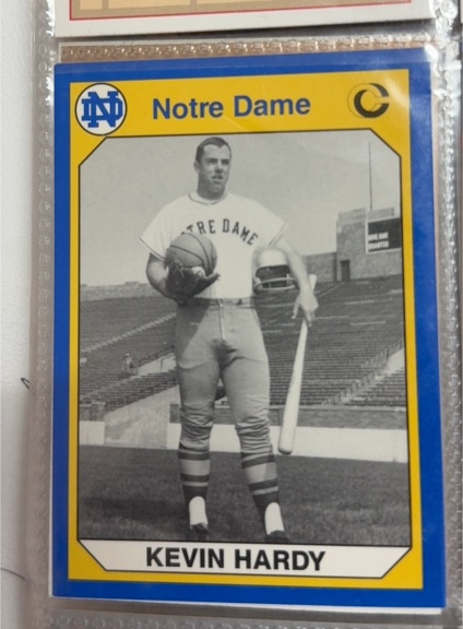 1990 Collegiate Collection #117 Kevin Hardy — front