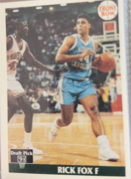 1991-92 Front Row #40 Rick Fox — front