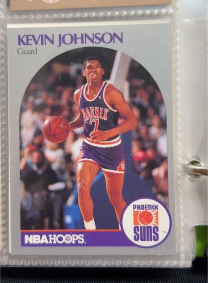 1990 NBA Hoops #238 Kevin Johnson — front
