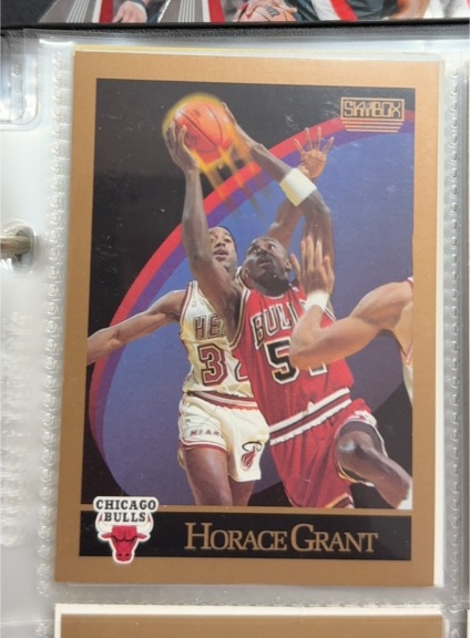 1990-91 SkyBox #39 Horace Grant — front