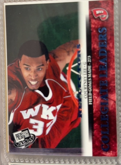 2008 Press Pass #43 Courtney Lee — front