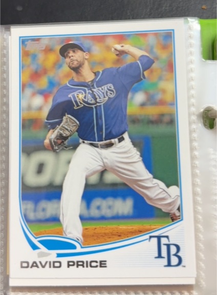 2013 Topps #429 David Price — front