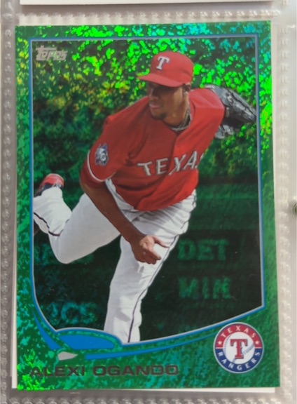 2013 Topps #623 Alexi Ogando — front