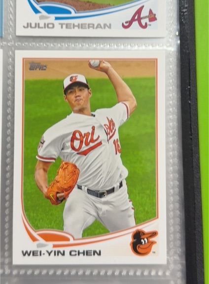 2013 Topps #434 Wei-Yin Chen — front