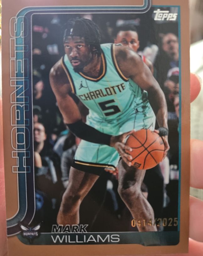 2025-26 Topps #70 Mark Williams — front