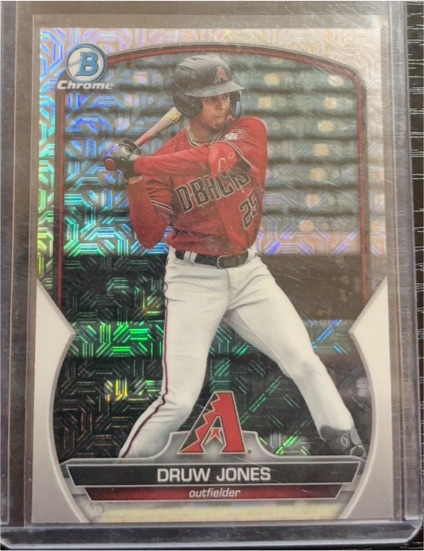 2023 Bowman Chrome #BCP-249 Druw Jones — front