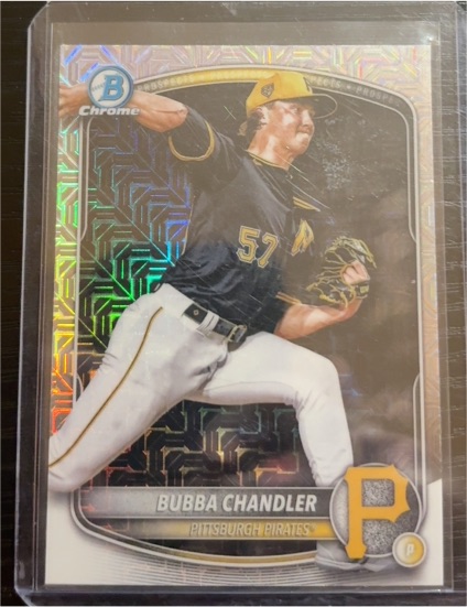 2025 Bowman Chrome #BCP-171 Bubba Chandler — front