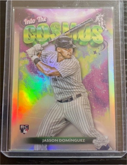 2024 Topps Chrome Cosmic #ITC-22 Jasson Dominguez — front