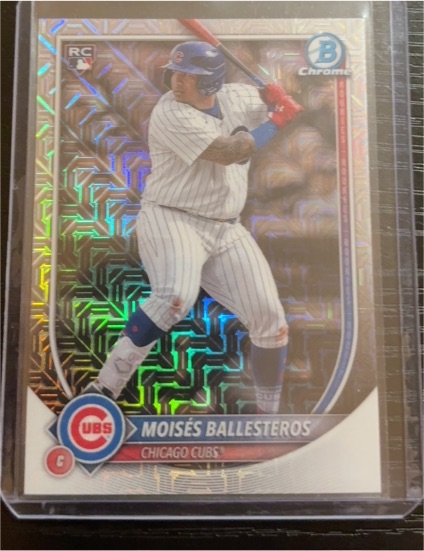 2025 Bowman Chrome #42 Moises Ballesteros — front