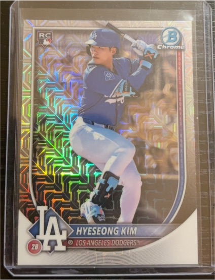 2025 Bowman Chrome #2 Hyeseong Kim — front