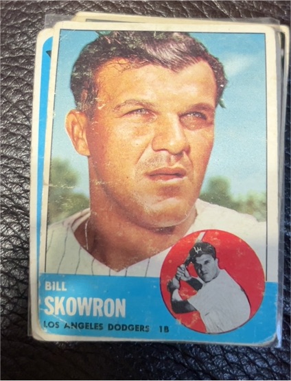 1963 Topps #180 Bill Skowron — front