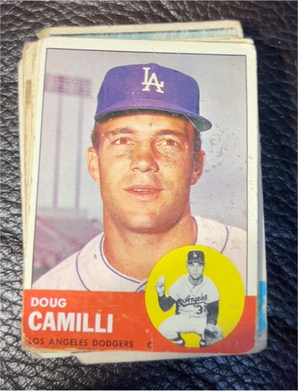 1963 Topps #196 Doug Camilli — front