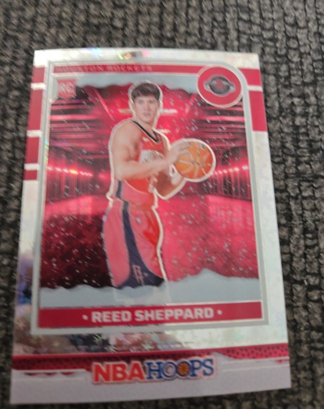 2024-25 Panini NBA Hoops #233 Reed Sheppard — front