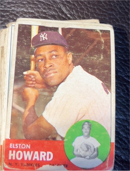1963 Topps #60 Elston Howard — front