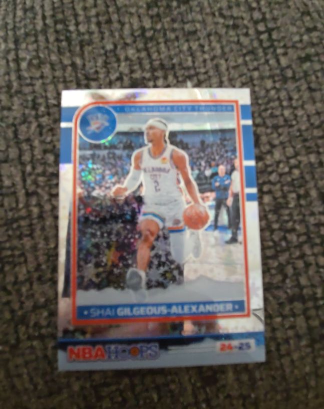 2024-25 Panini NBA Hoops #126 Shai Gilgeous-Alexander — front