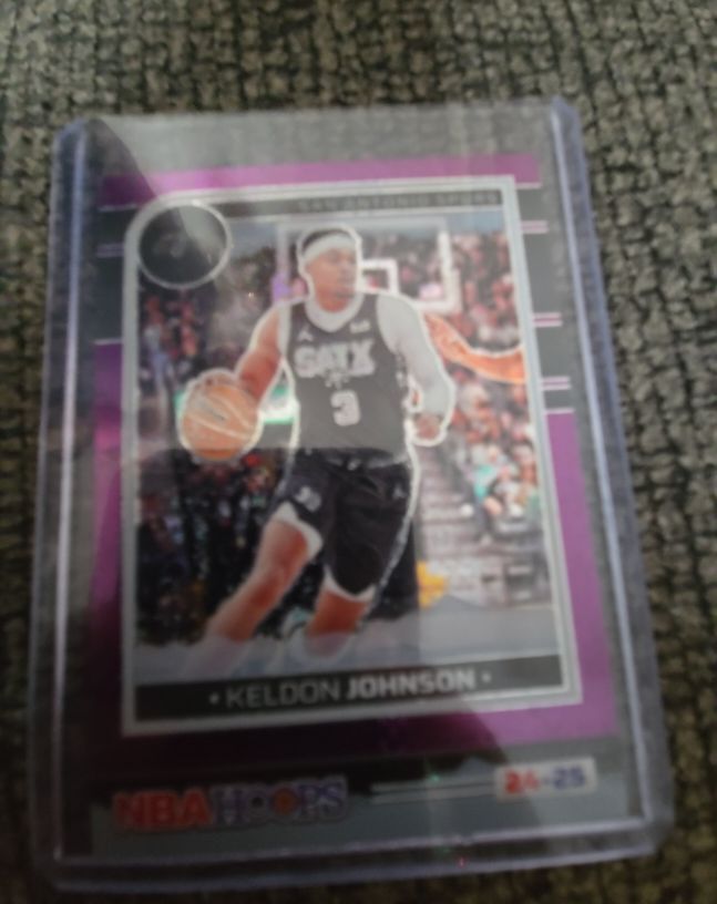 2024-25 Panini NBA Hoops #24-25 Keldon Johnson — front