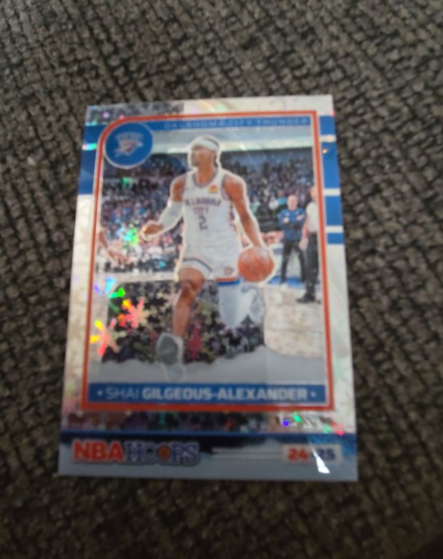 2024-25 Panini NBA Hoops Premium #126 Shai Gilgeous-Alexander — front