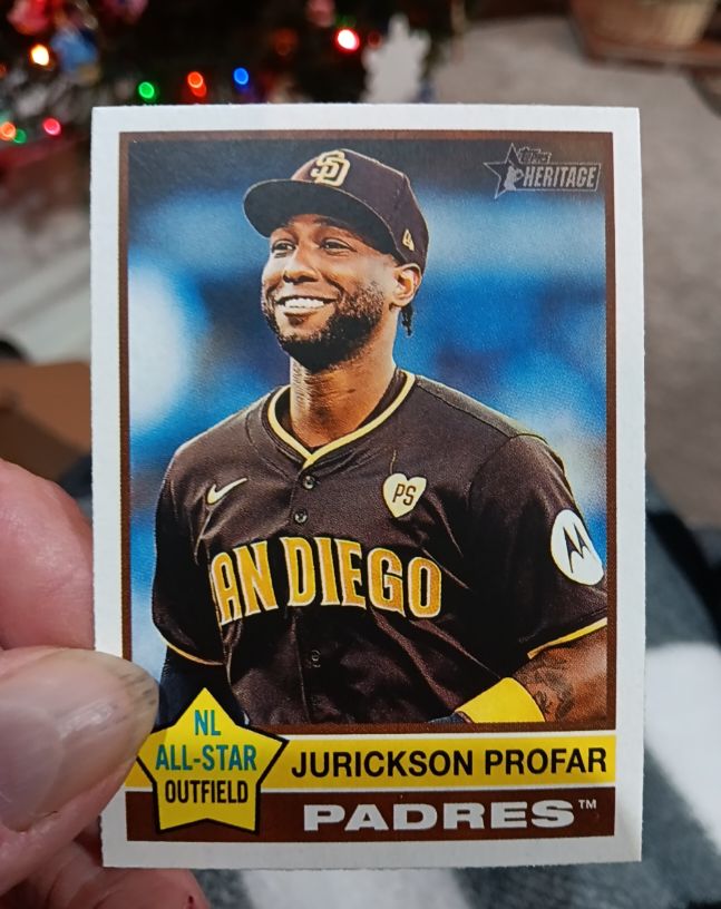 2025 Topps Heritage #370 Jurickson Profar — front